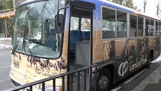 Safari bus (Himeji Central Park, Hyogo, Japan) February 11, 2019