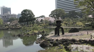 Kyu Shiba Rikyu Garden (March 29, 2018)